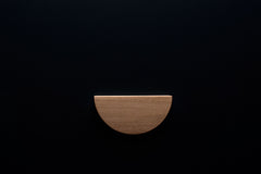 Half Moon Oak Cabinet Handle - OH013