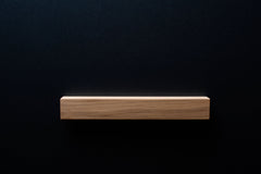 Unfinished Solid White Oak Cabinet Handles | Bulk Lot 35 pcs | OH009 Profile