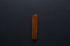 Wooden drawer American walnut  handle 016 in vertical position with detailed frontal view