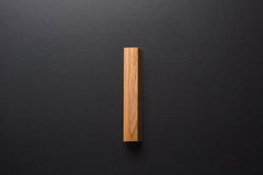 Wooden drawer ash handle 004 in vertical position with detailed frontal view