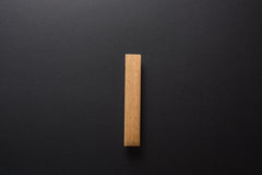 Wooden drawer ash handle 007 in vertical position with detailed frontal view