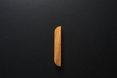 Wooden drawer ash handle 008 in vertical position with detailed frontal view