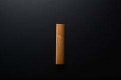Wooden drawer ash handle 017 in vertical position with detailed frontal view