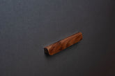 classic american walnut handle in matte varnish finish