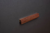 classic american walnut handle in matte varnish finish