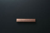 American walnut modern style finger pull frontal view