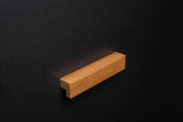 classic oak handle in matte varnish finish