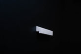 White Ash cabinet Handle on black cabinet