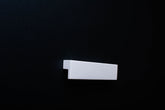 White Ash cabinet Handle on black cabinet