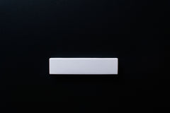 White wooden finger pull frontal view