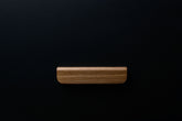 modern ash handle in satin varnish finish