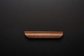 modern european walnut handle in matte varnish finish