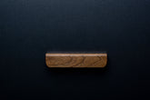 L - form european walnut handle in matte varnish finish