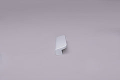 Classic_L-Form_White_Cabinet_Handle WWH016 side view