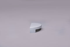 White half moon pull frontal view