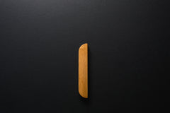 Wooden drawer oak handle 008 in vertical position with detailed frontal view