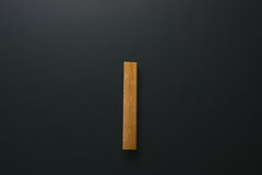 Wooden drawer oak handle 011 in vertical position with detailed frontal view