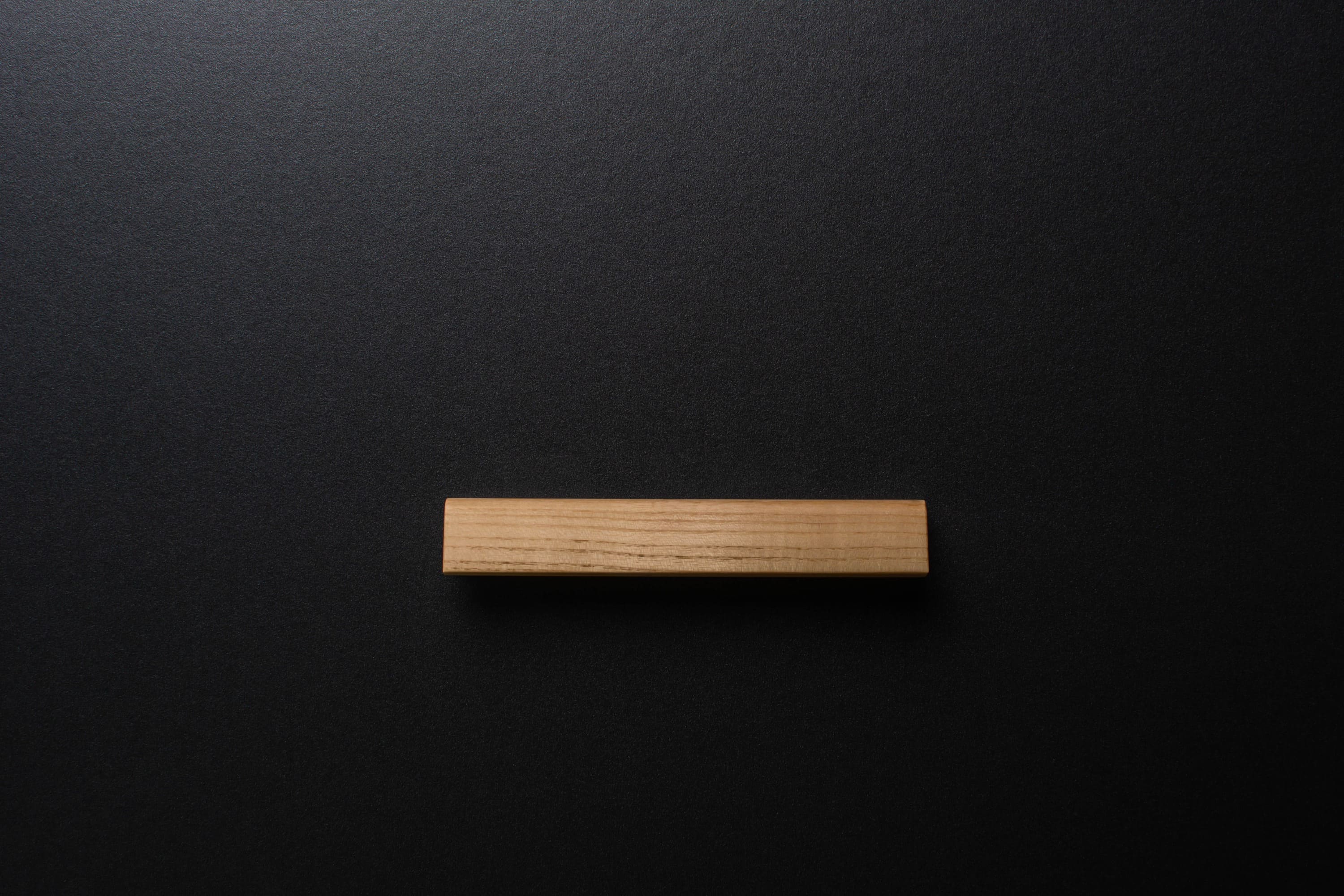 custom length natural ash wood handle in modern style