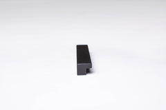 Black Wooden Ash Minimalistic Cabinet Handle in close view