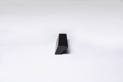 Black Wooden Ash Minimalistic Cabinet Handle in close view