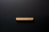 custom length natural oak wood cabinet handle
