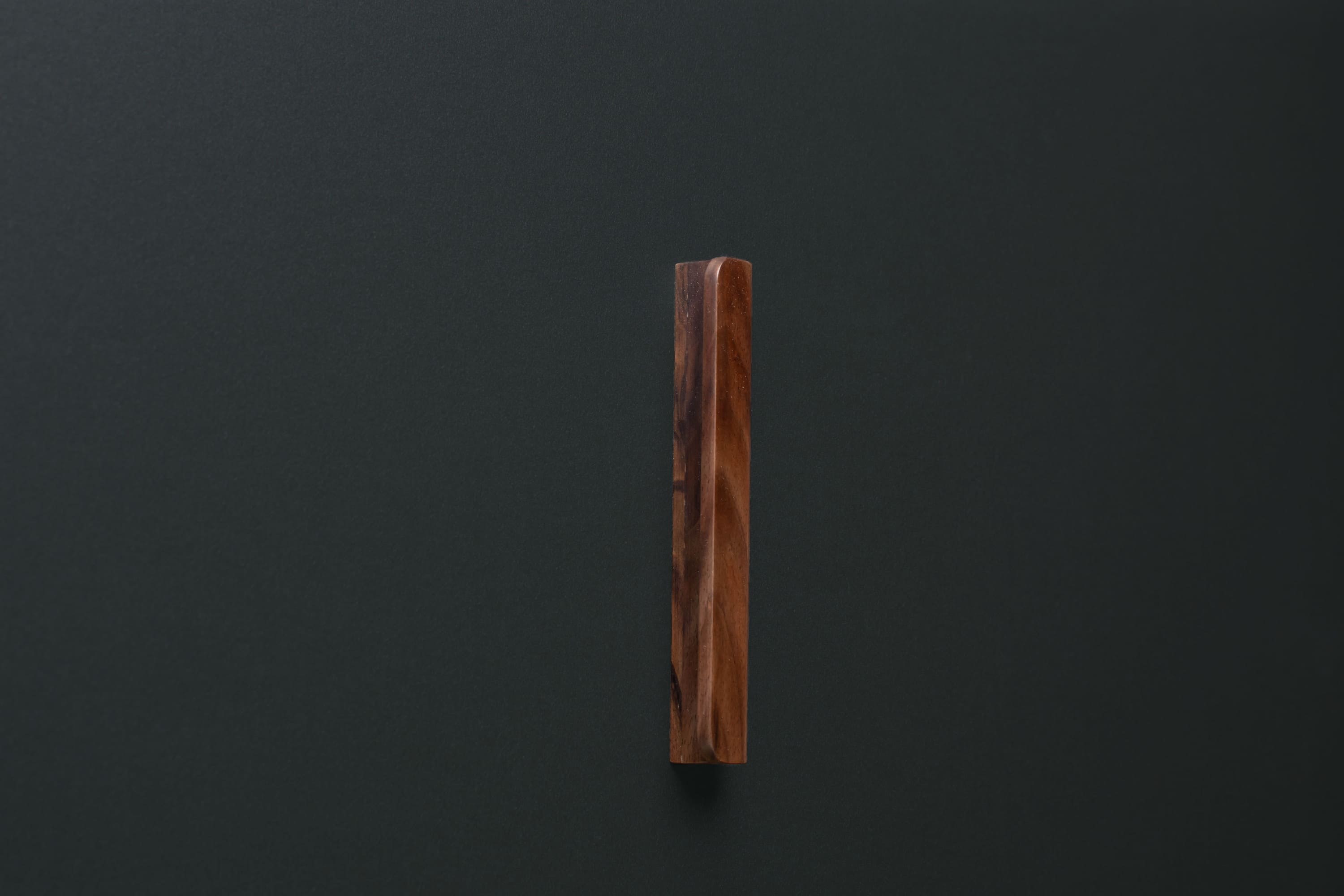natural american walnut handle ready for custom stain