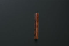 natural american walnut handle ready for custom stain
