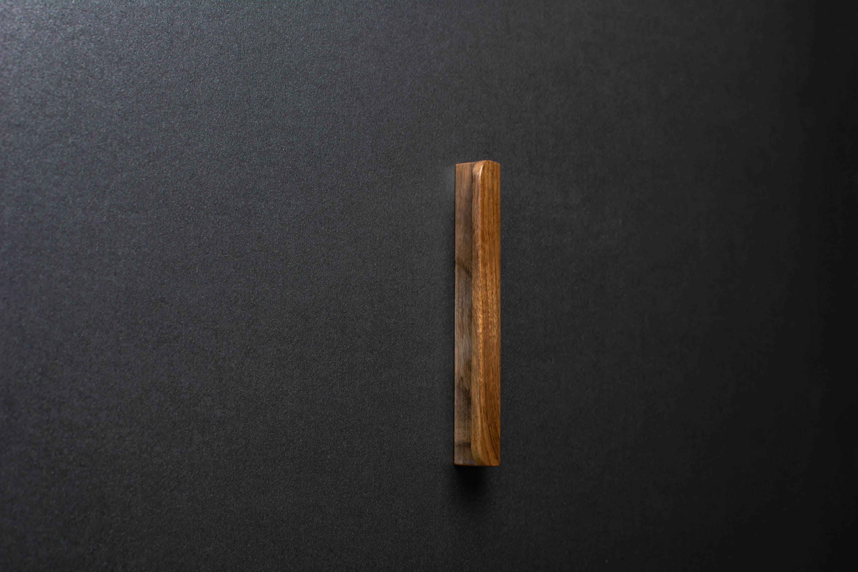 natural european walnut handle ready for custom stain