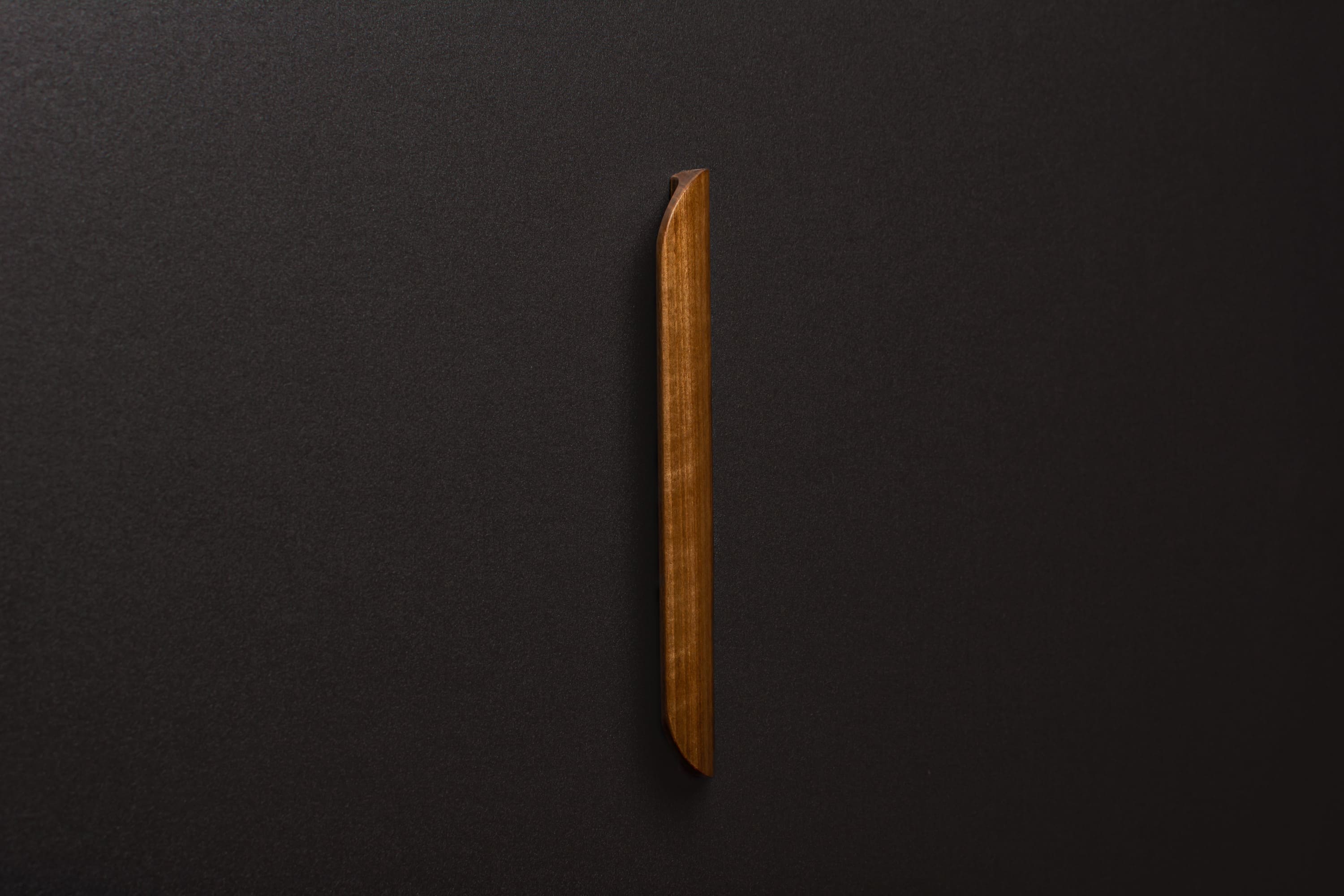 natural european walnut handle ready for custom stain