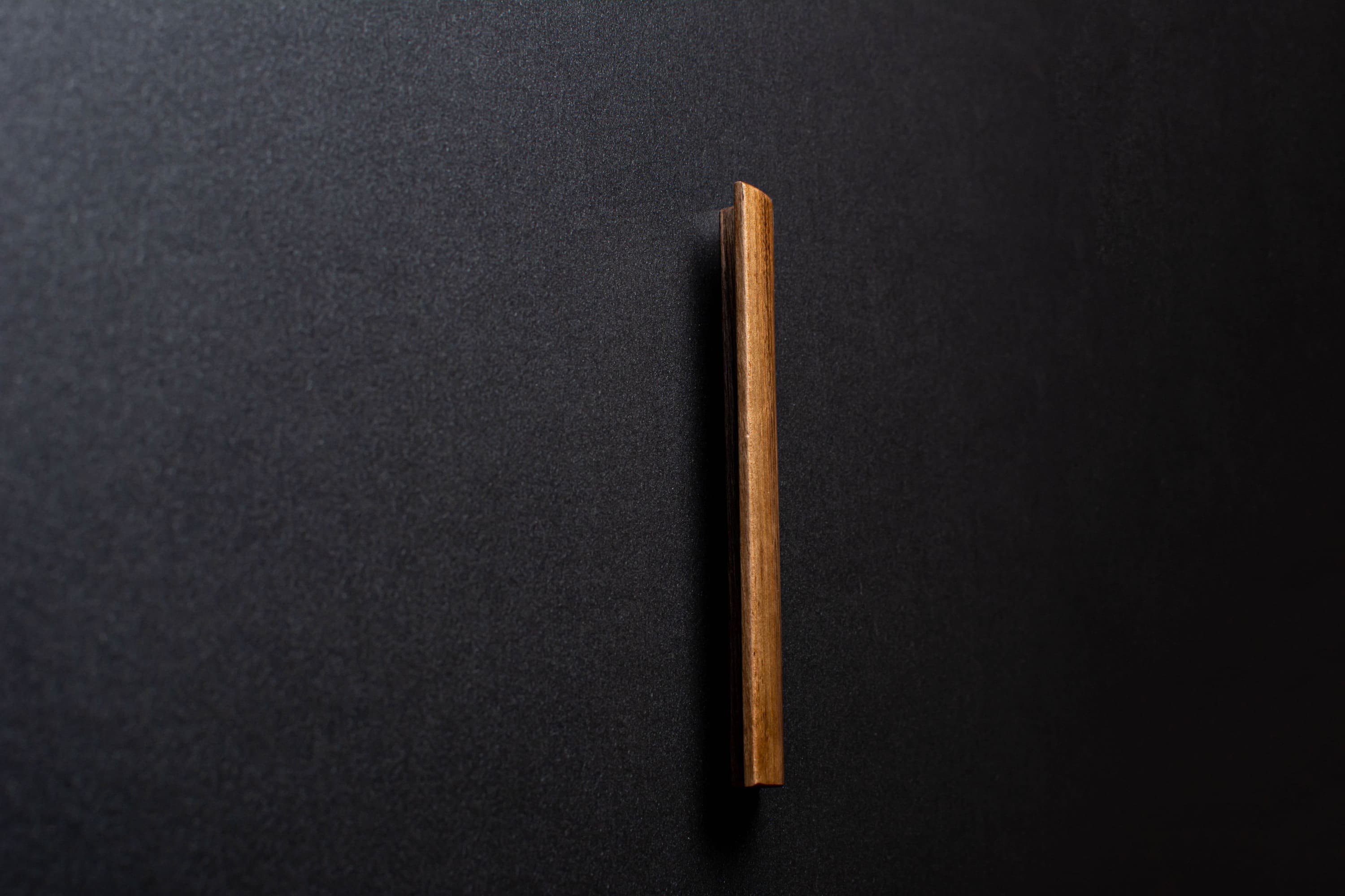 natural european walnut handle ready for custom stain
