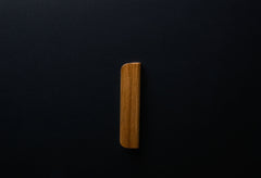 natural oak handle ready for custom stain