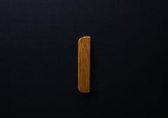 natural oak handle ready for custom stain