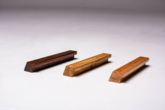 set of wooden drawer pulls