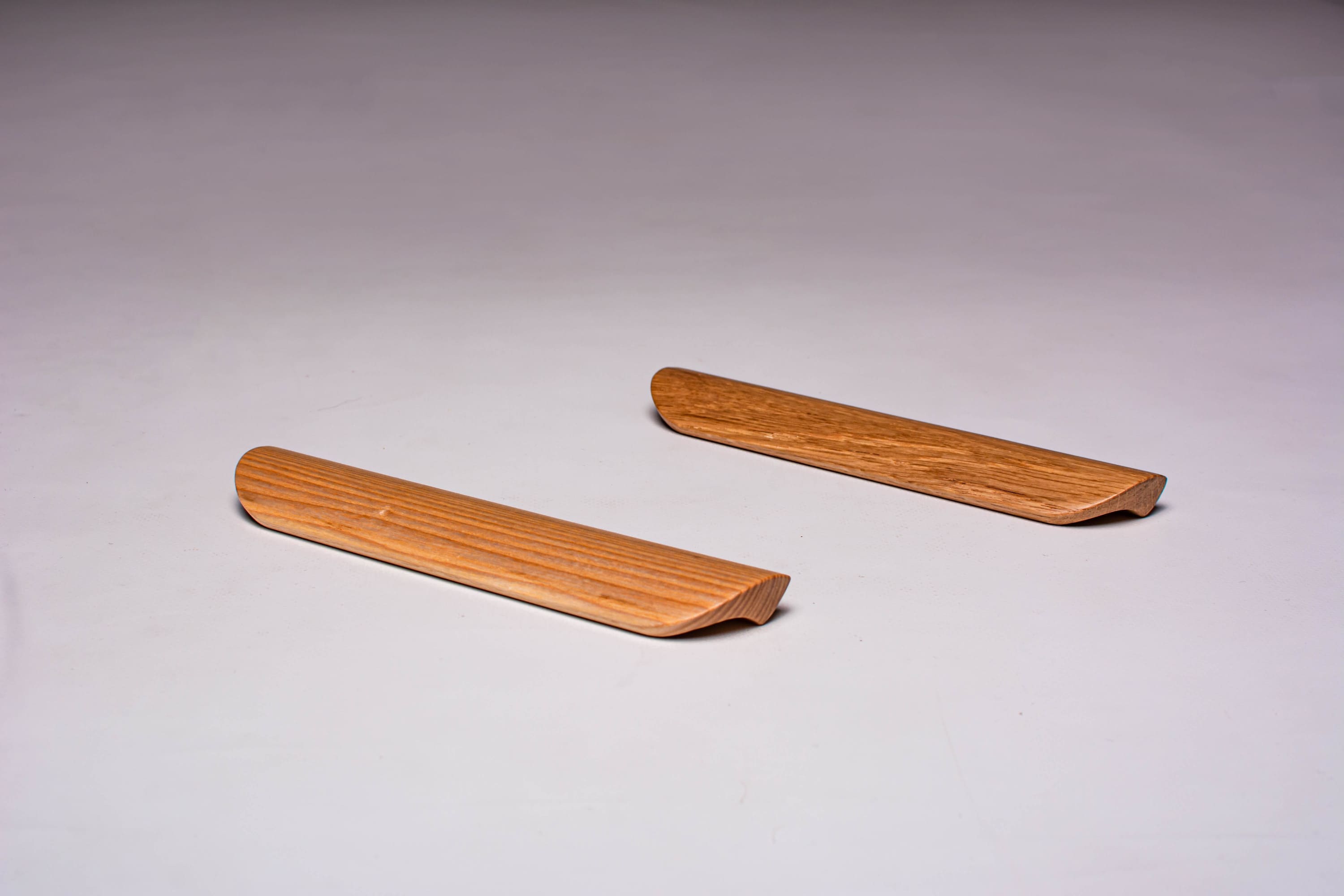 Wooden Drawer Pulls - Handmade Sleek Design
