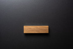 Naxi grip ash handle in satin varnish finish