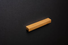 Oak cabinet Handle on black cabinet