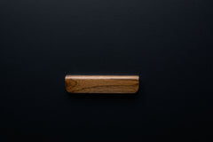 L - form european walnut handle in matte varnish finish