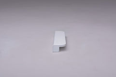 Classic_L-Form_White_Cabinet_Handle WWH015 side view