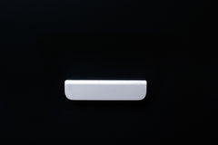 White wooden finger pull frontal view