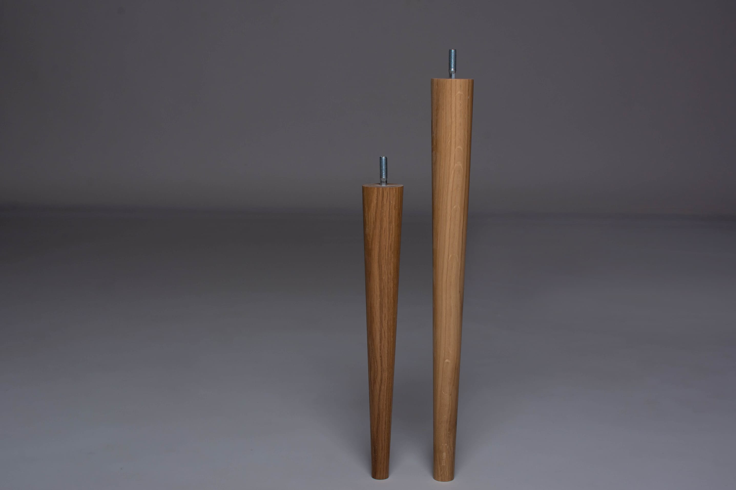 Oak round legs in different sizes