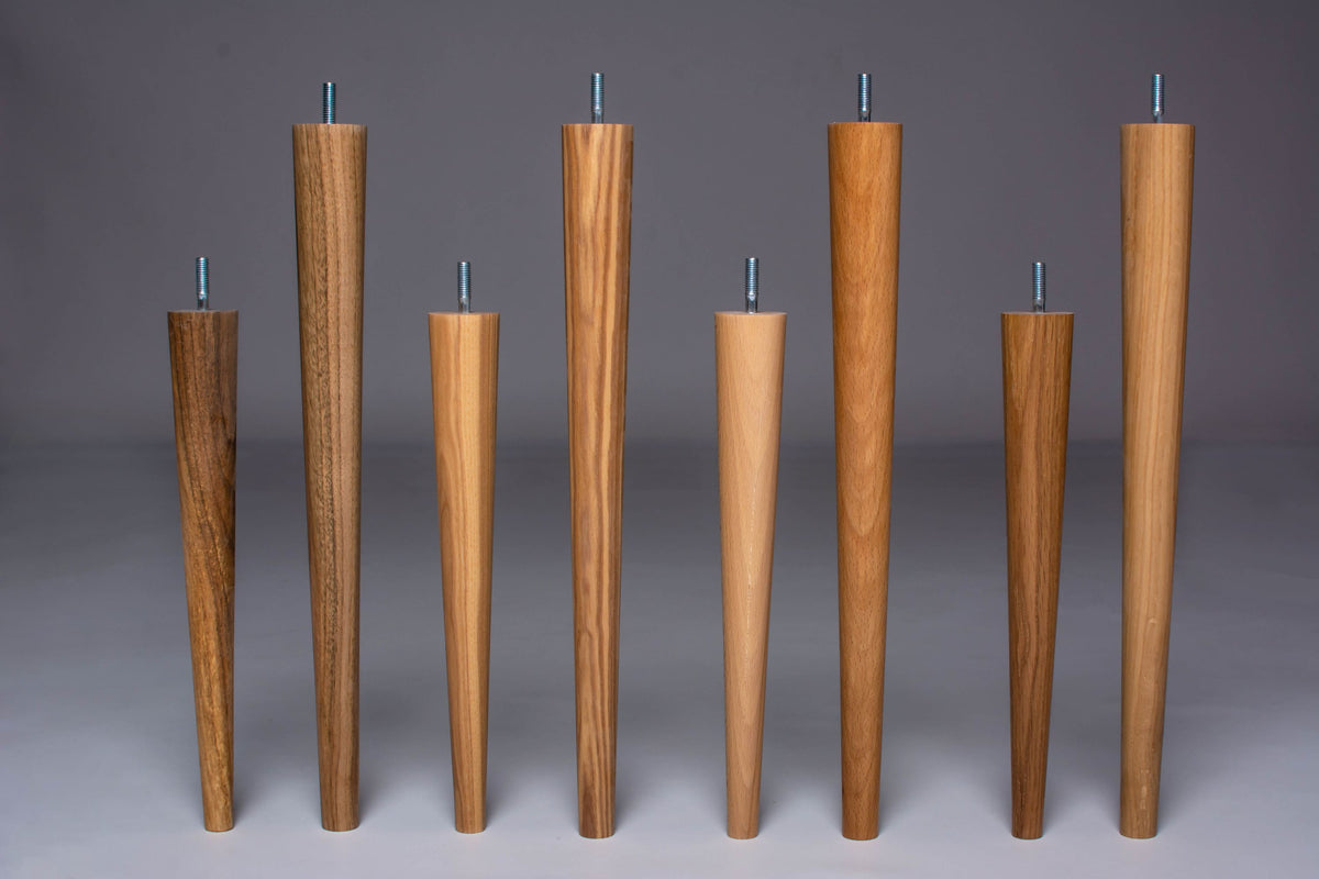 Round Wooden Legs