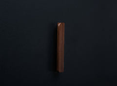 natural american walnut handle ready for custom stain