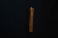 natural european walnut handle ready for custom stain