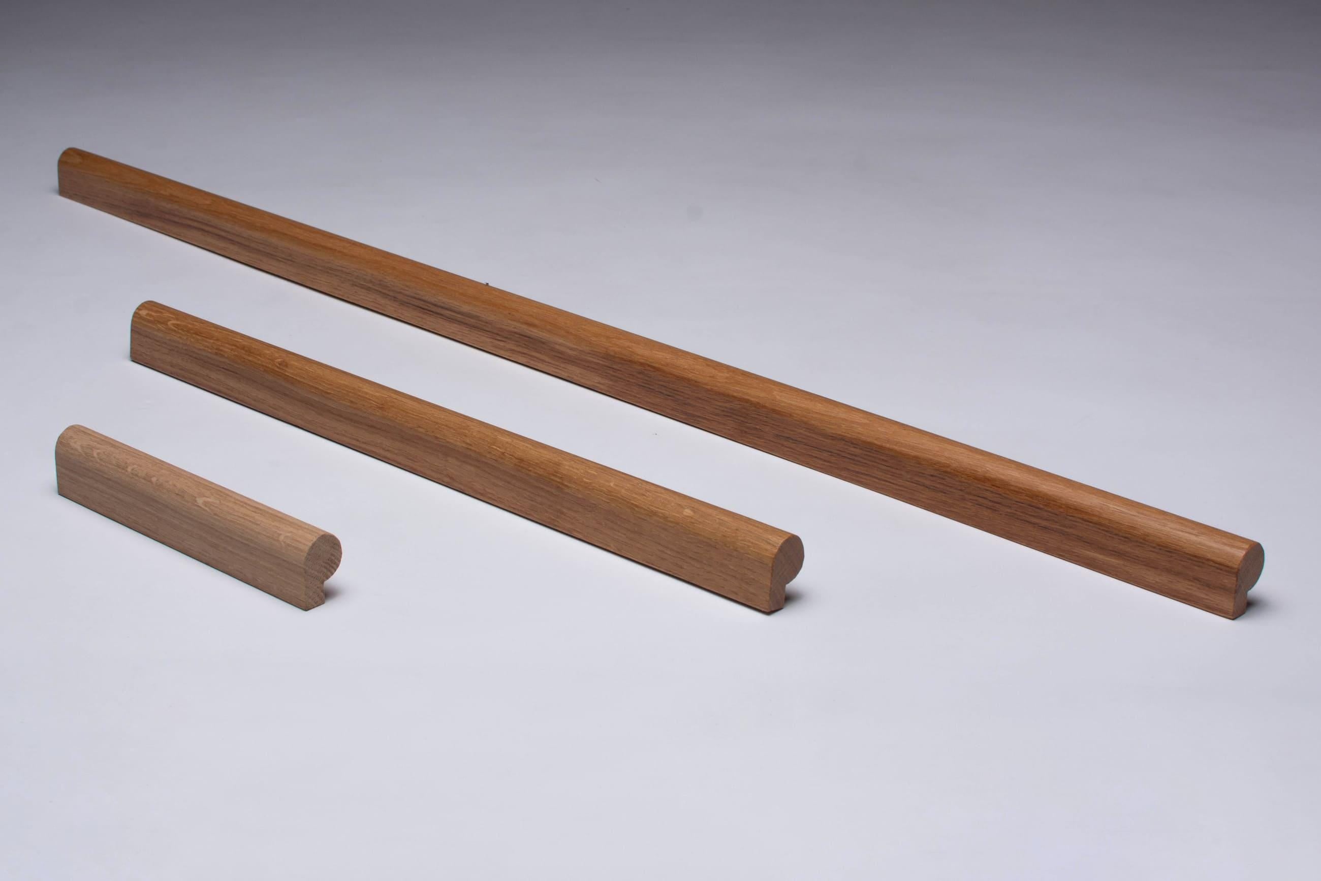 Oak Edge Pulls: Extra Long Handles OH021